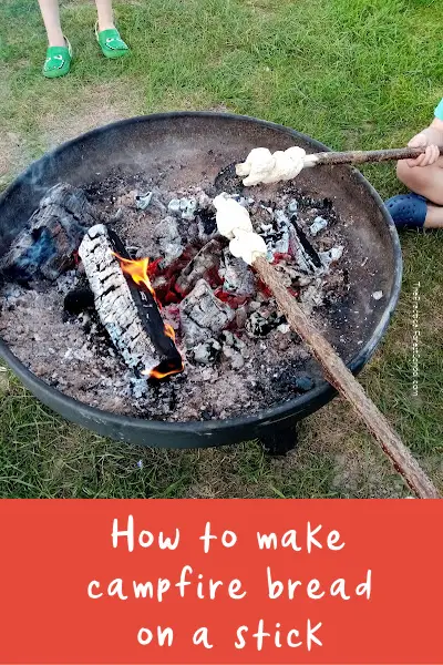 how to make campfire bread on a stick