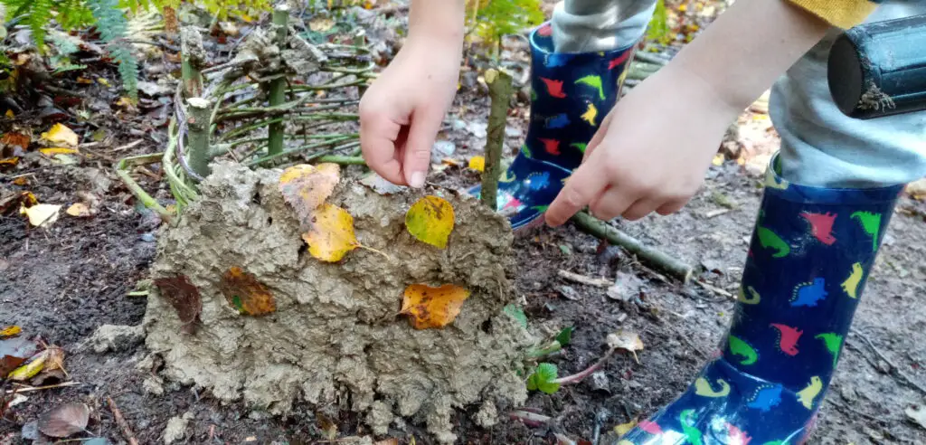 Mud sculpture